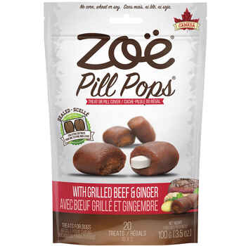 Zoe Pill Pops Grilled Beef & Ginger 3.5oz product detail number 1.0