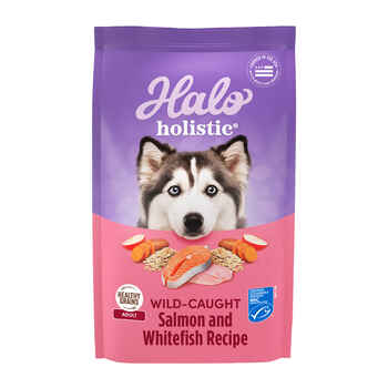 Halo Holistic Adult Dog Healthy Grains Wild-caught Salmon & Whitefish Dog Food 21lb product detail number 1.0