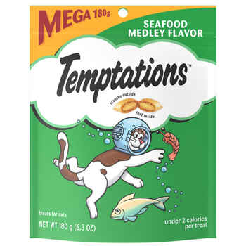 Temptations Seafood Medley Flavor Cat Treats 6.3 oz product detail number 1.0