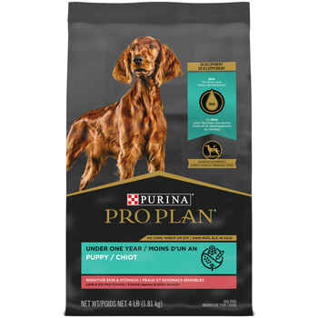 Purina Pro Plan Puppy Sensitive Skin & Stomach Lamb & Oat Meal Formula Dry Dog Food 4 lb Bag product detail number 1.0