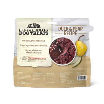 ACANA Duck & Pear Freeze-Dried Dog Treats 1.25 oz Bag