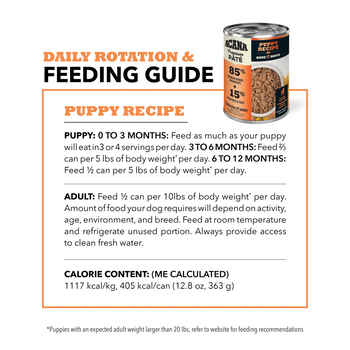 ACANA Premium Pâté Puppy Chicken Recipe in Bone Broth Wet Dog Food 12.8 oz Cans - Case of 12