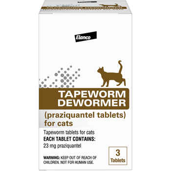 Elanco Tapeworm Dewormer Tablets for Cats 3 ct product detail number 1.0