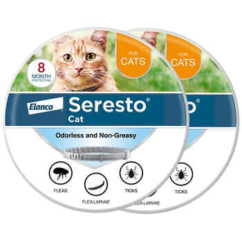 Seresto for Cats 2pk Bundle all weights, 15" collar length product detail number 1.0