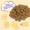 Charlee Bear Natural Bear Crunch Grain-Free Turkey, Sweet Potato & Cranberry Dog Treats