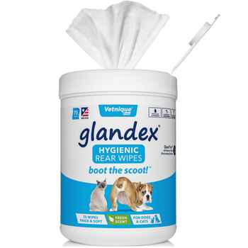 Glandex Hygienic Rear Wipes 75 ct product detail number 1.0