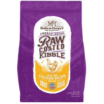 Stella & Chewy's Chicken Flavored Raw Coated Cage Free Dry Cat Food 2.5 lb product detail number 1.0