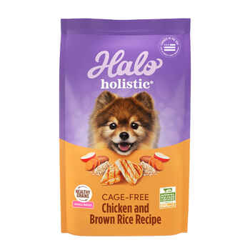 Halo Holistic Cage-Free Chicken & Brown Rice Small Breed Dog Food 10 lb bag product detail number 1.0