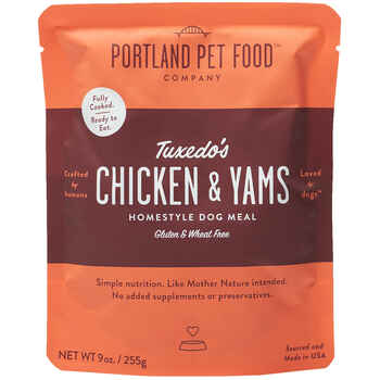 Portland Pet Food Company Homestyle Dog Meals - Tuxedo's Chicken & Yams 9oz product detail number 1.0