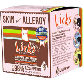 Licks Skin and Allergy Cats 30 ct product detail number 1.0