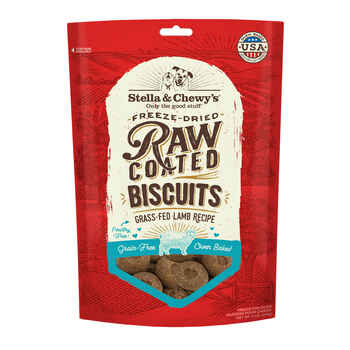 Stella & Chewy's Raw Coated Biscuits Grass-Fed Lamb Recipe 9oz product detail number 1.0
