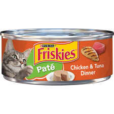 Friskies Pate Chicken & Tuna Dinner Wet Cat Food-product-tile