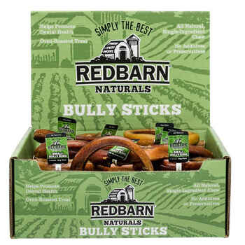 Redbarn Naturals Small Bully Rings Dog Chews Case of 35 product detail number 1.0