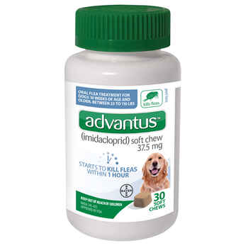 Advantus Oral Flea Treatment Soft Chews for Dogs 37.5 mg 30 ct product detail number 1.0