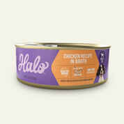 Halo Holistic Chicken Recipe in Broth Wet Dog Food