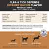Pet Honesty Flea + Tick Defense Soft Chews Bacon 90 Count