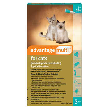 Advantage Multi 3pk Cats 2-5 lbs product detail number 1.0