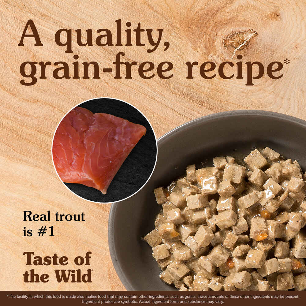 Taste of the Wild Canyon River Feline Recipe Trout & Salmon Wet Cat Food