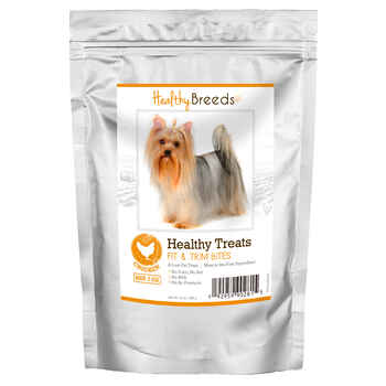 Healthy Breeds Yorkshire Terrier Healthy Treats Fit & Trim Bites Chicken Dog Treats 10 oz product detail number 1.0