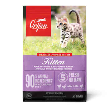ORIJEN Dry Kitten Food 4 lb Bag product detail number 1.0