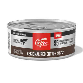 ORIJEN Regional Red Entrée in Bone Broth Wet Cat Food 5.5 oz Can - Case of 12 product detail number 1.0