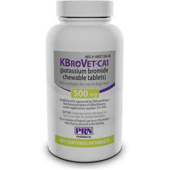 KBroVet-CA1 500 mg Chewable Tablets 60 ct product detail number 1.0