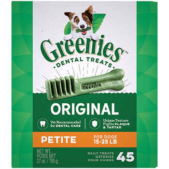 Greenies Dental Treats 27 oz Petite 45 Treats product detail number 1.0