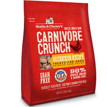 Stella & Chewy's Carnivore Crunch Freeze-Dried Treats Chicken 3.25 oz product detail number 1.0