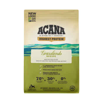 ACANA Highest Protein Grasslands Grain Free Dry Dog Food 4.5 lb Bag product detail number 1.0