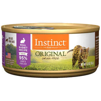 Instinct Original Grain-Free Rabbit Formula Wet Cat Food 5.5 oz Cans - Case of 12 product detail number 1.0