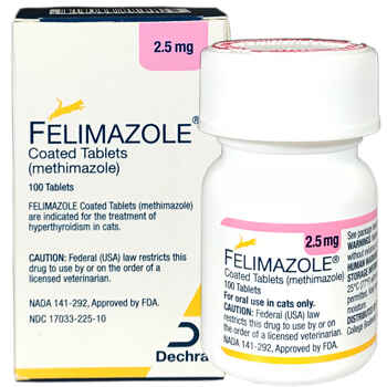 Felimazole 2.5 mg (sold per tablet) product detail number 1.0