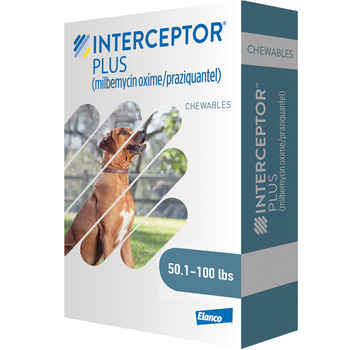 Interceptor Plus 12pk Blue 50.1-100 lbs