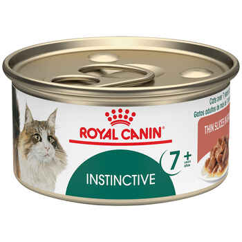 Royal Canin Feline Health Nutrition Instinctive Adult 7+ Thin Slices In Gravy Wet Cat Food - 3 oz Cans- Case of 24 product detail number 1.0