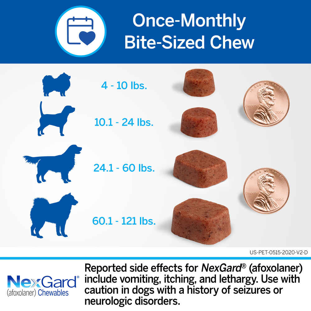 Nexgard Chewables 1800petmeds