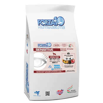Forza10 Nutraceutic Sensitive Tear Stain Plus Grain Free Dry Dog Food 9 lb Bag product detail number 1.0