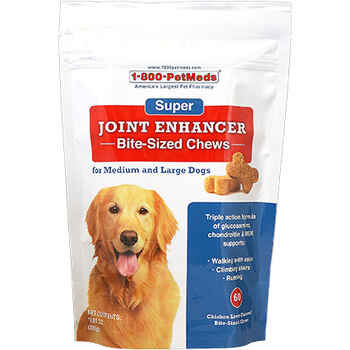 Super Joint Enhancer Bite-Sized Chews Medium & Large Dogs 60 ct product detail number 1.0