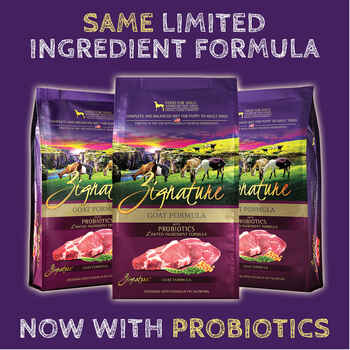 Zignature Goat Limited Ingredient Formula With Probiotics Dry Dog Food 4lb