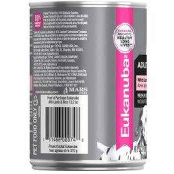 Eukanuba Adult Lamb and Rice Formula Canned Food 12 13.2oz cans