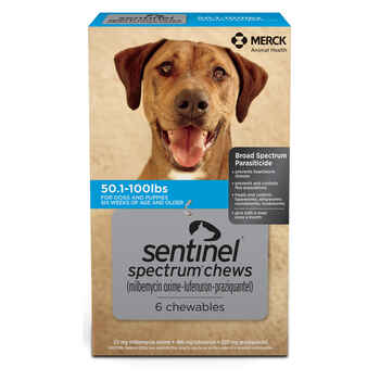 Sentinel Spectrum 6pk 50.1-100 lbs product detail number 1.0