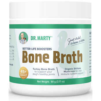 Dr. Marty Bone Broth Better Life Boosters Powdered Supplement for Dogs 3.17 oz product detail number 1.0