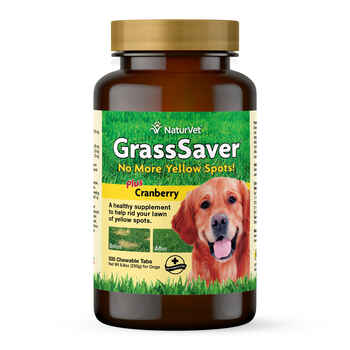 NaturVet GrassSaver Plus Cranberry Supplement for Dogs Chewable Tablets 500 ct product detail number 1.0