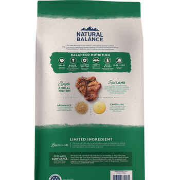 Natural Balance® Limited Ingredient Lamb & Brown Rice Recipe Dry Dog Food
