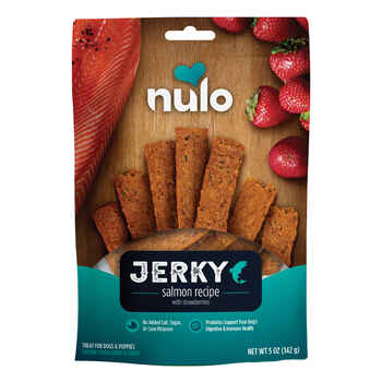Nulo FreeStyle Salmon with Strawberry Jerky Dog Treats 5oz product detail number 1.0