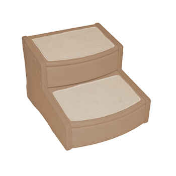 Pet Gear Easy Step II Dog & Cat Stairs with 2 Steps EXTRA WIDE - Tan product detail number 1.0