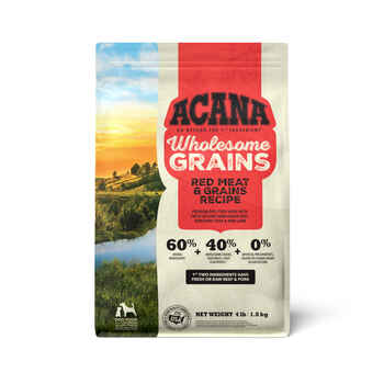 ACANA Wholesome Grains Red Meat Dry Dog Food 4 lb Bag product detail number 1.0