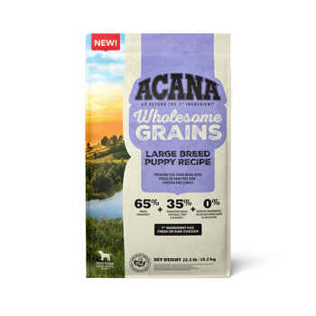 ACANA Wholesome Grains Large Breed Dry Puppy Food 22.5 lb Bag product detail number 1.0