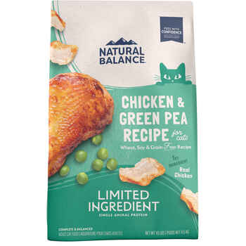 Natural Balance® Limited Ingredient Grain Free Green Pea & Chicken Recipe Dry Cat Food 5 lb product detail number 1.0