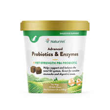 NaturVet Advanced Probiotics and Enzymes Plus Vet Strength PB6 Probiotic Supplement for Dogs-product-tile