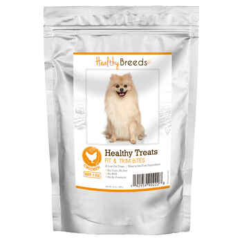 Healthy Breeds Pomeranian Healthy Treats Fit & Trim Bites Chicken Dog Treats 10 oz product detail number 1.0