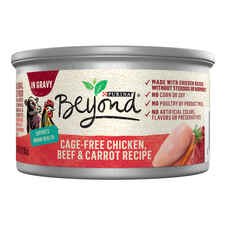 Purina Beyond Cage-Free Chicken, Beef & Carrot Recipe in Gravy Wet Cat Food-product-tile